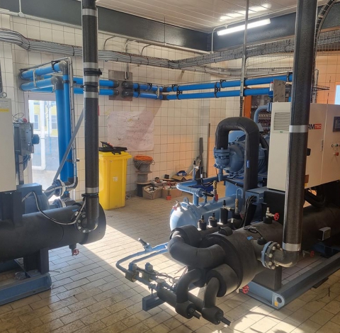 Glycol-chiller-installation