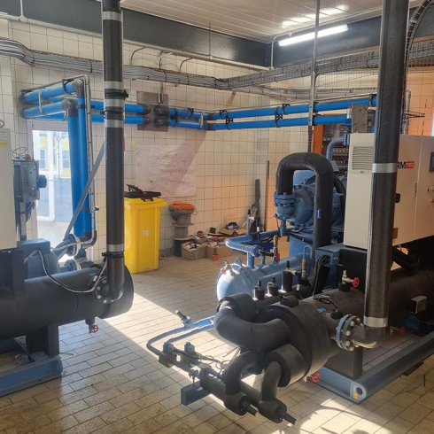 Glycol-chiller-installation